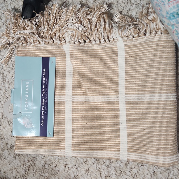 Cotton weave rug - Picture 2 of 2